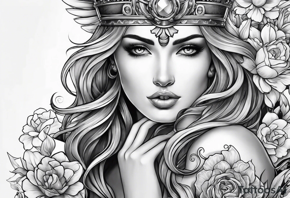 Gemini for half sleeve tattoo idea