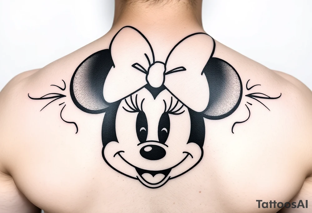 Minnie Mouse tattoo idea