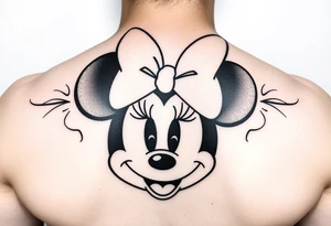 Minnie Mouse tattoo idea
