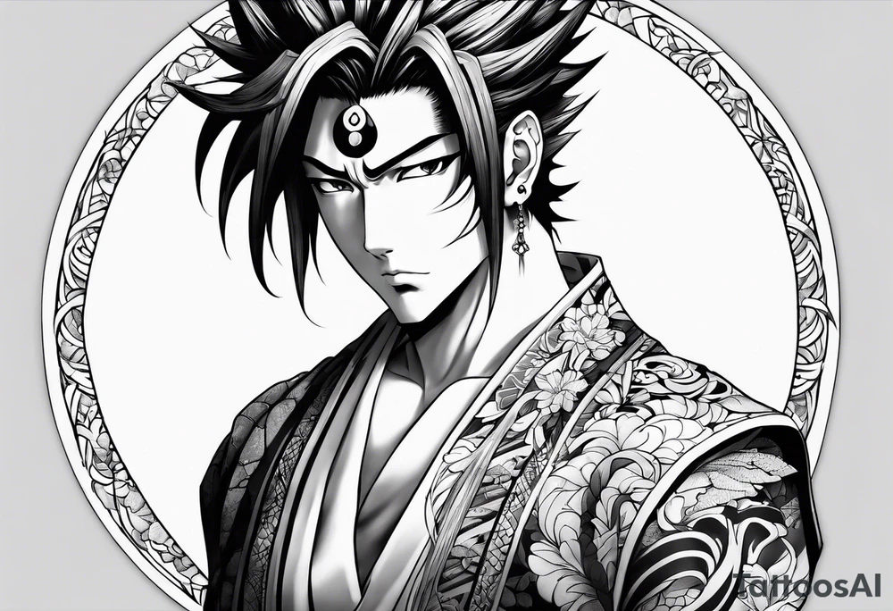 yujiro hanma anime tattoo idea