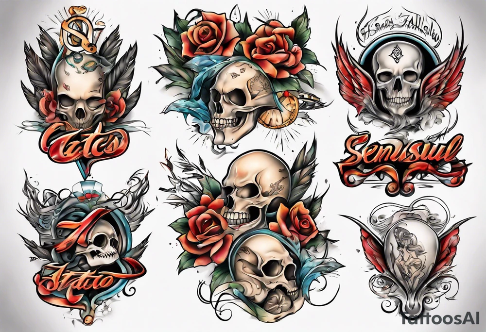 Sensual ACS tattoo idea