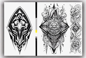 forearm cover up black tattoo sketch
wide tattoo idea