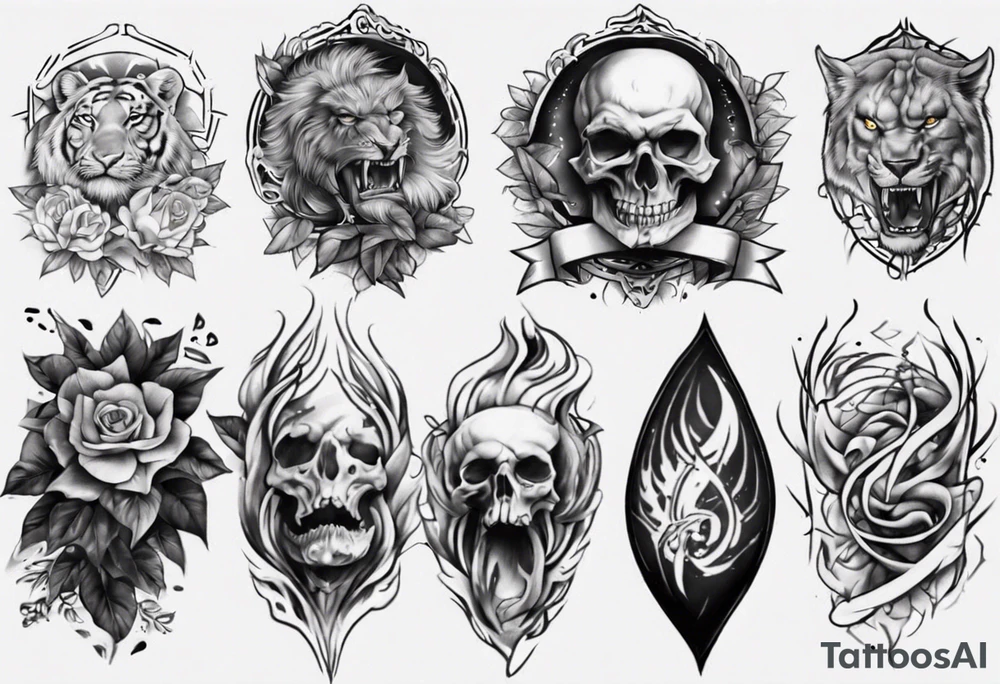 biceps tattoo realism tattoo idea