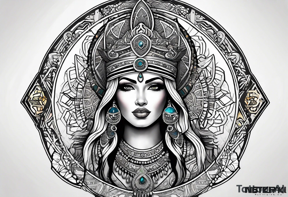 Isis Goddess Tattoo I tattoo idea