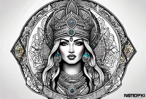 Isis Goddess Tattoo I tattoo idea