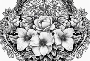 Hawthorn tattoo idea