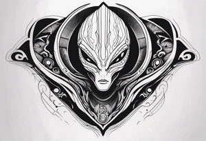 alien tattoo idea