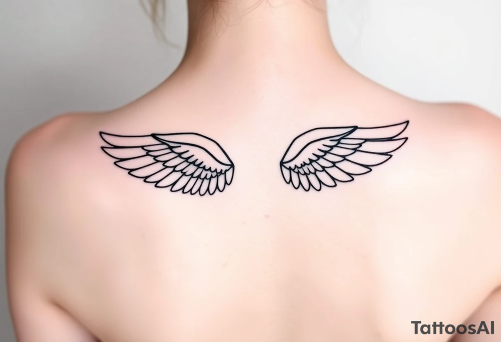 Wings tattoo idea