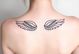 Wings tattoo idea