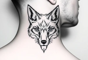 Remove the fox head tattoo idea