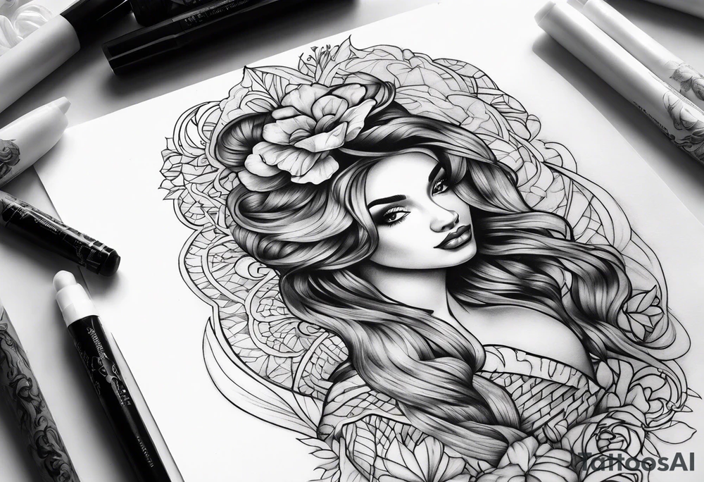 cheesecloth filler tattoo idea