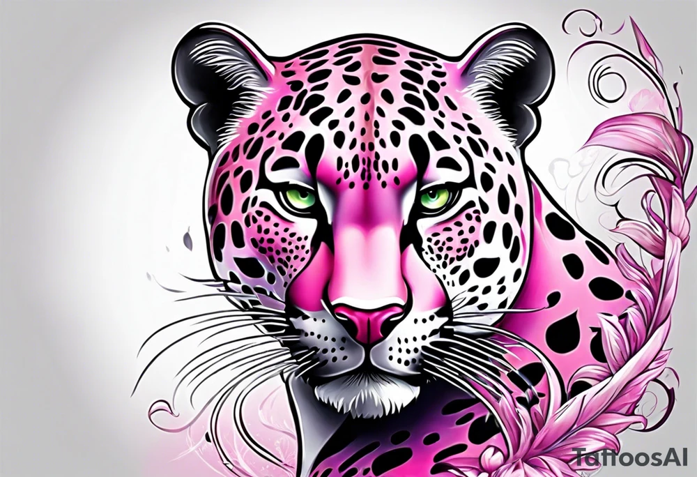 Pink panther tattoo idea