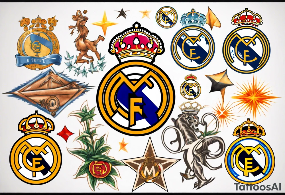 Real Madrid tattoo idea