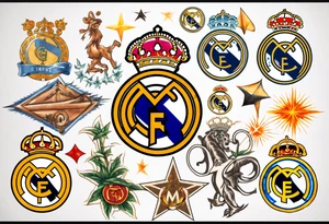 Real Madrid tattoo idea