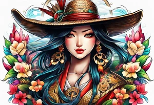 strawhat tattoo idea
