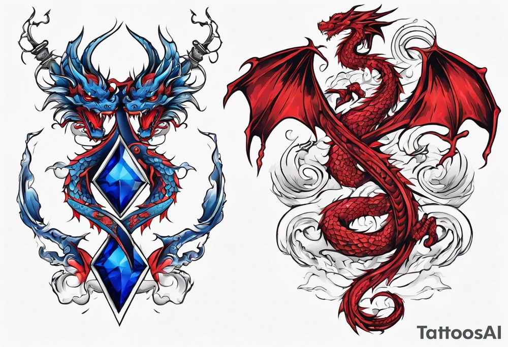 Sapphire
Dragon
Cross
Fierce
Red tattoo idea