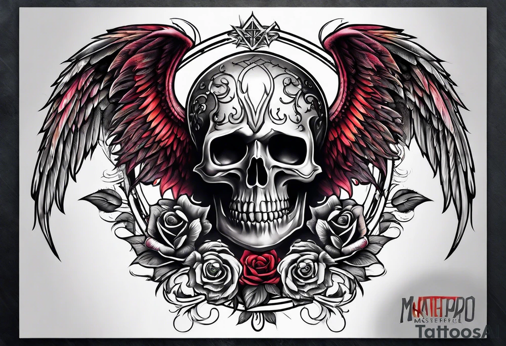 death angel tattoo idea