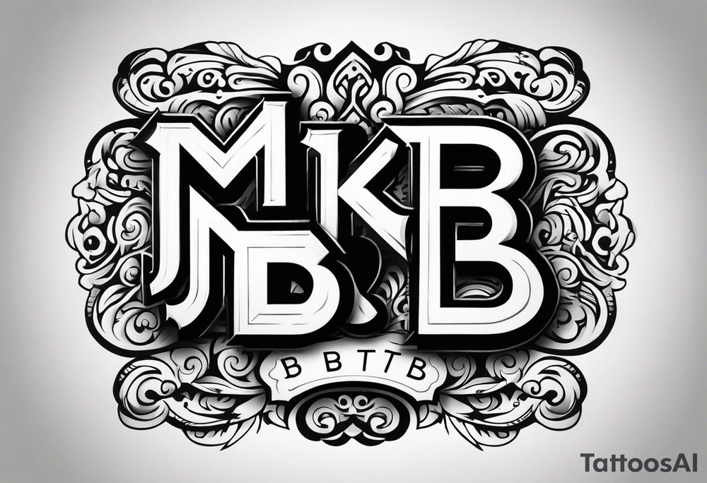 MKb

BTB

JNB

JDB tattoo idea
