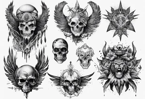 the legend horux tattoo idea