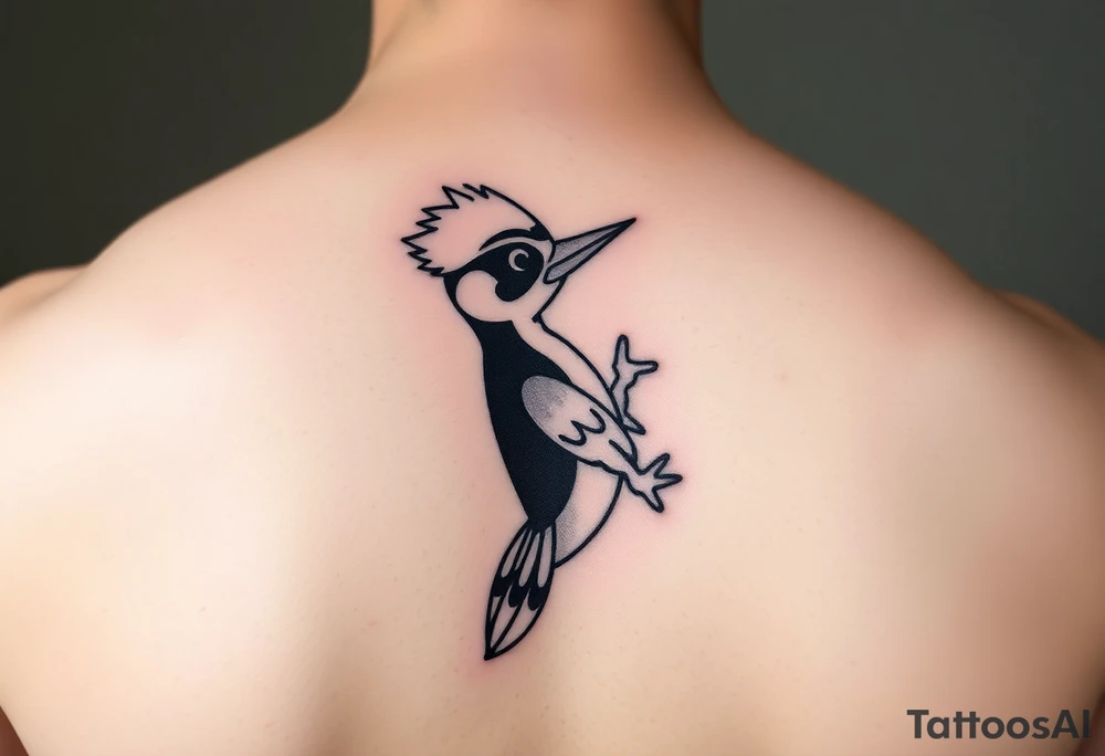 Woody the woodpecker tattoo idea