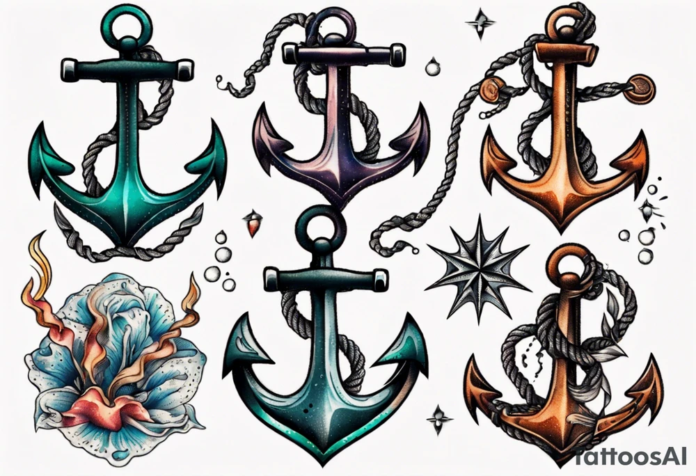 Anchor tattoo idea