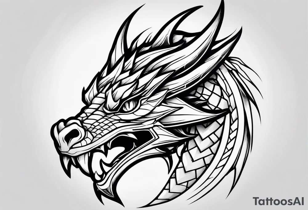 Dragon claw tattoo idea
