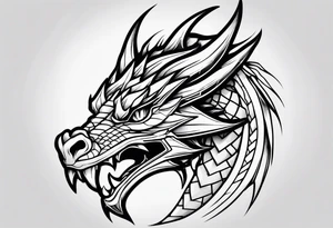 Dragon claw tattoo idea