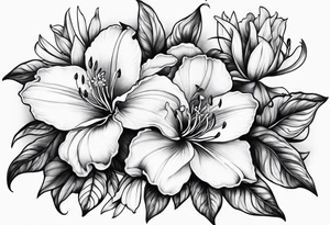 Azaleas tattoo idea