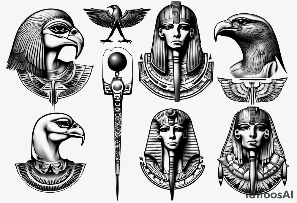 horus egypt tattoo idea