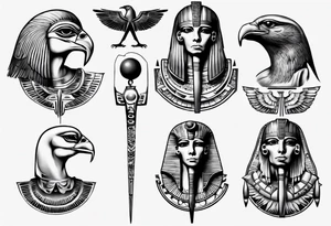 horus egypt tattoo idea