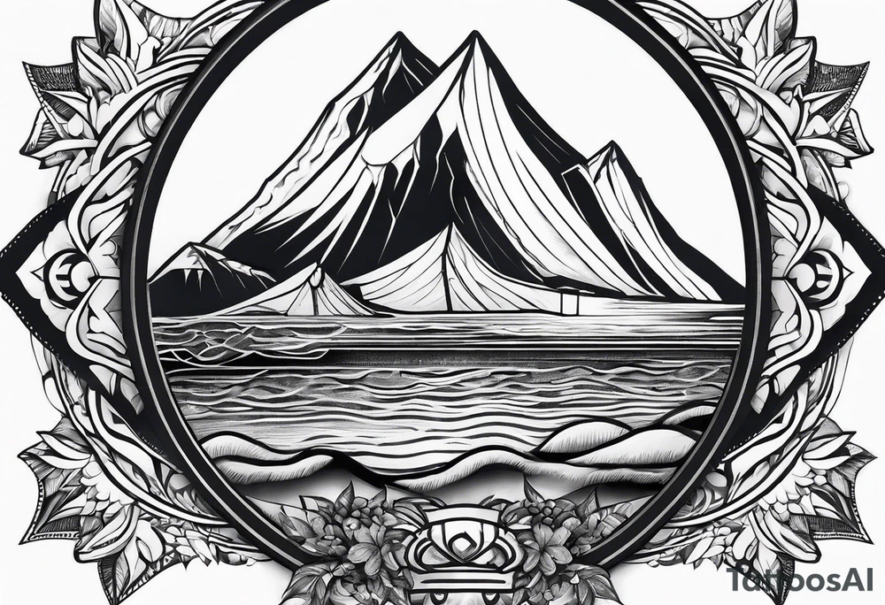 Spear tattoo idea