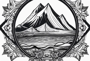 Spear tattoo idea