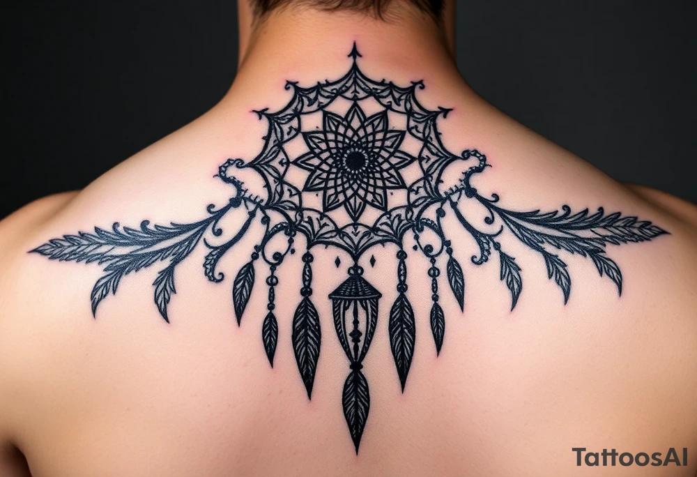 My name Nia, with a dreamcatcher tattoo idea