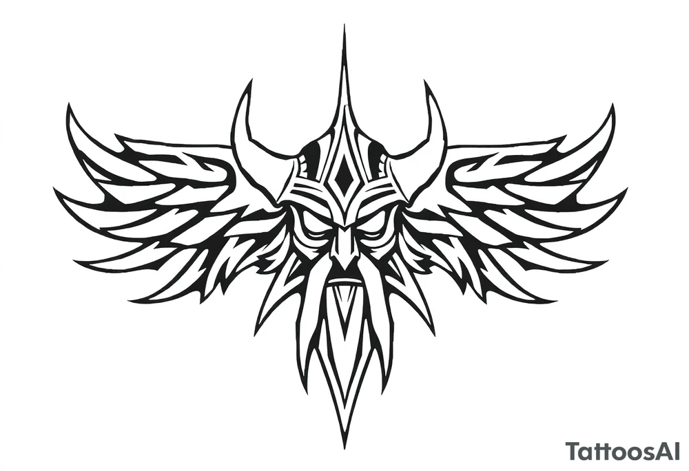 Viking symbolism tattoo idea