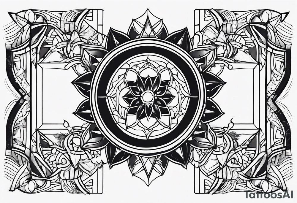 Long sleeve tattoo idea