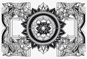 Long sleeve tattoo idea