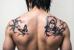 Itachi anime tattoo idea