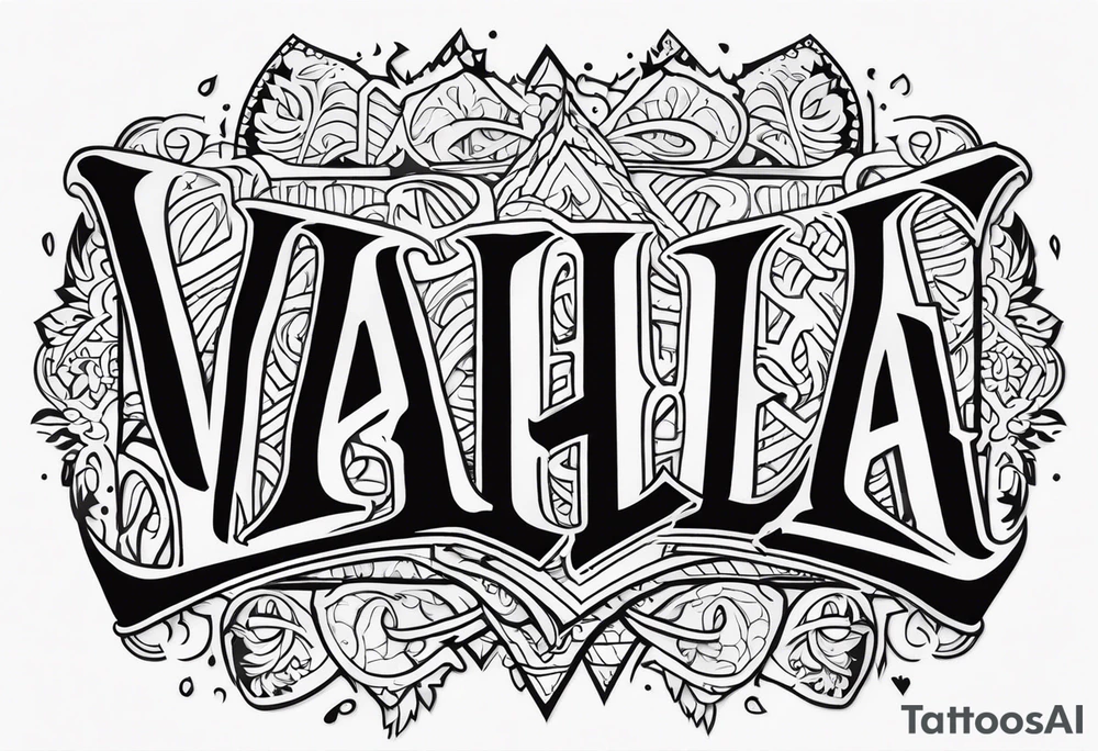 Valhalla tattoo idea