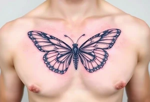 EllaRay with a butterfly tattoo idea