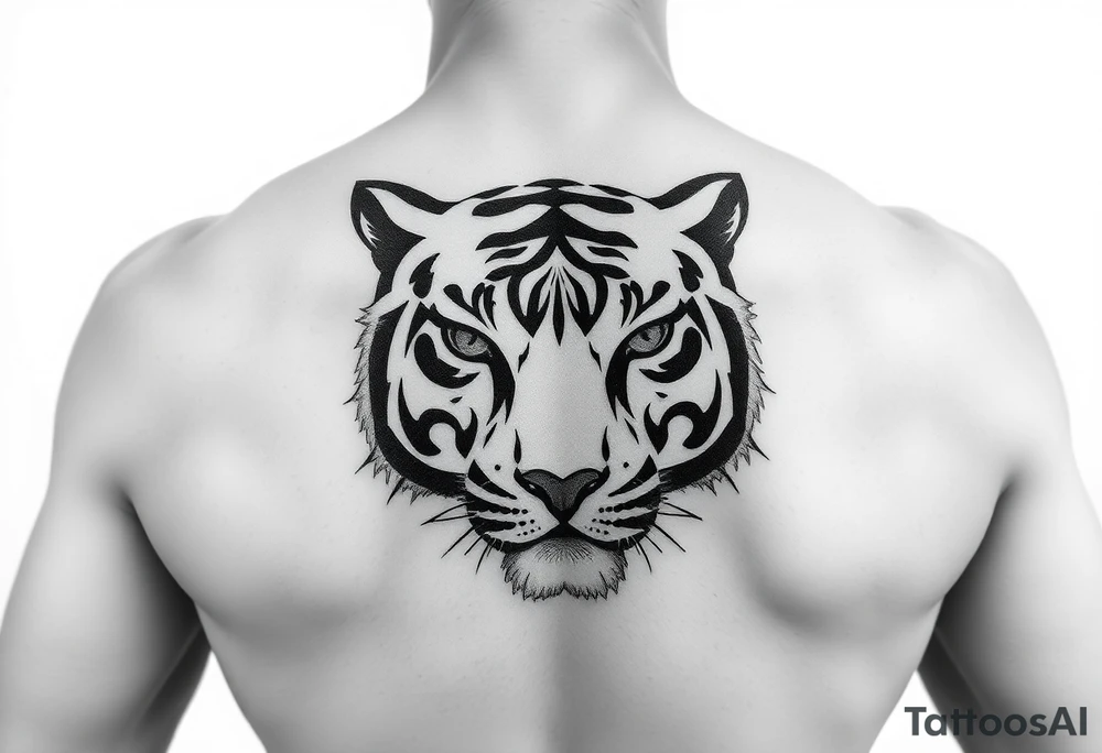 tiger stripe camo tattoo idea