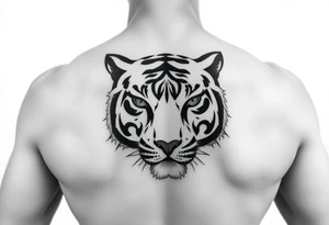 tiger stripe camo tattoo idea