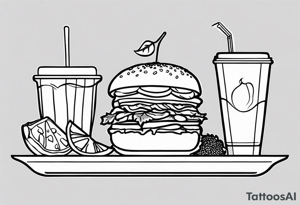 foodie tattoo idea