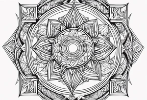Celestial tattoo idea