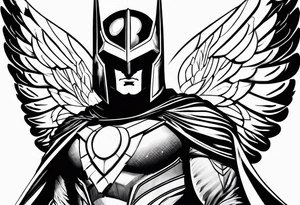 Magneto flying tattoo idea