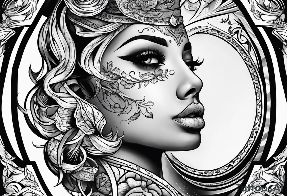cheesecloth filler tattoo idea