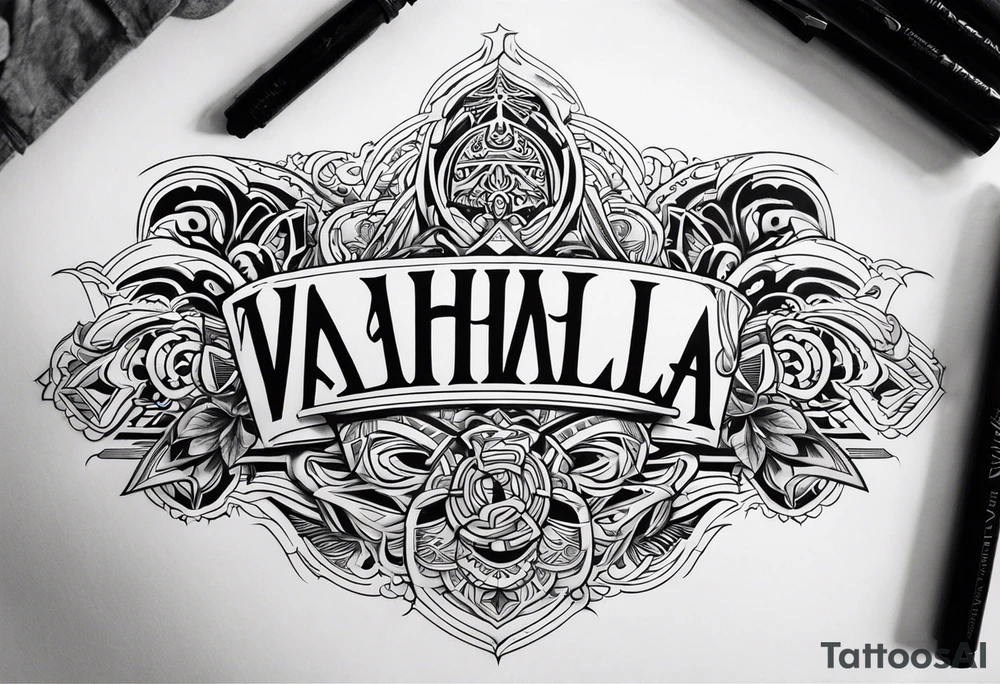 Valhalla tattoo idea