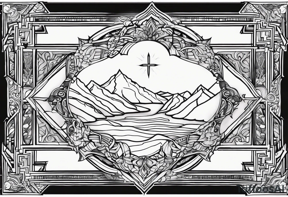 Psalm 24:3 tattoo idea