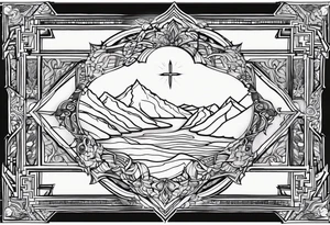 Psalm 24:3 tattoo idea