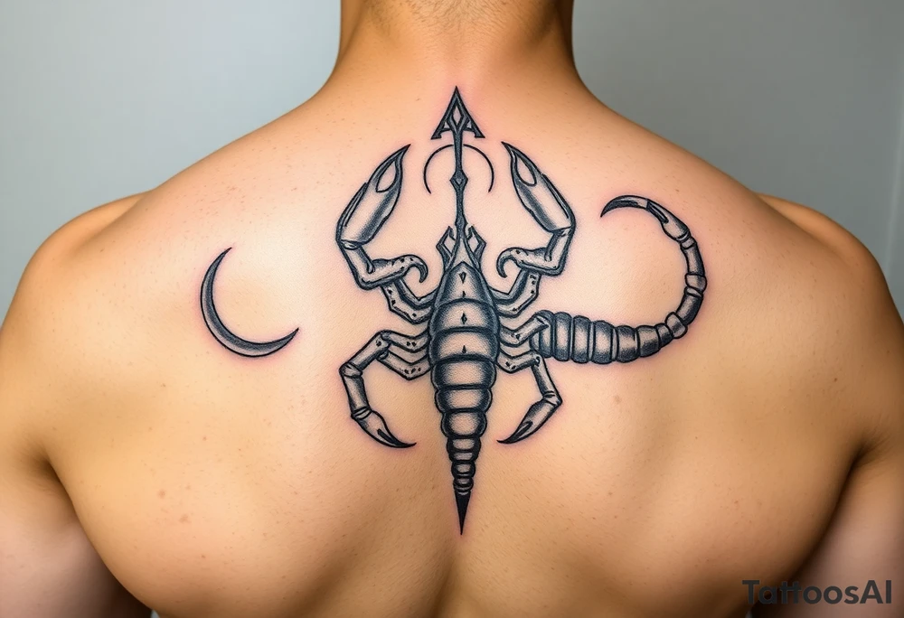Virgo, Scorpio combine tattoo idea