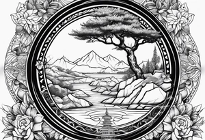 Prosperity tattoo idea